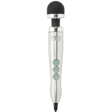 DOXY Die Cast 3 Brushed Metal Wand Massager - DX9244