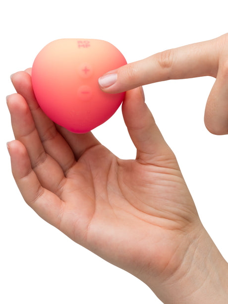 ROMP Pink Peach Pleasure Air Vibrator — 14 Intensity Levels - RM3093