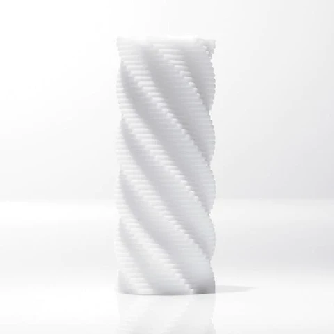 Tenga 3D Spiral Male Masturbator — Stretchable Textured Sleeve - TN400