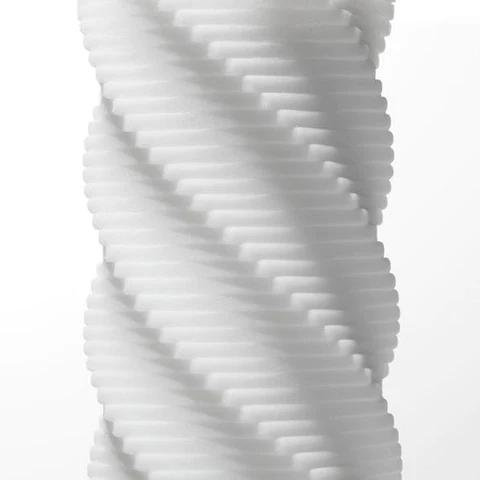 Tenga 3D Spiral Male Masturbator — Stretchable Textured Sleeve - TN400