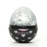 Tenga Egg Lovers Male Masturbator — Single-Use Sleeve in Black & Pink Case - TN221