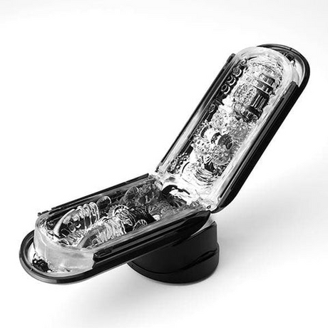 Tenga Flip Zero EV Black Electronic Vibration Sleeve - TN390