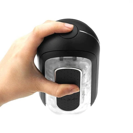 Tenga Flip Zero EV Black Electronic Vibration Sleeve - TN390