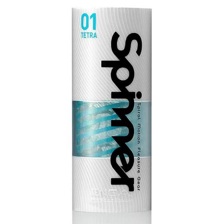Tenga Spinner 01 Tetra Male Sleeve — Stretch Insert, Sample Lube - TN501