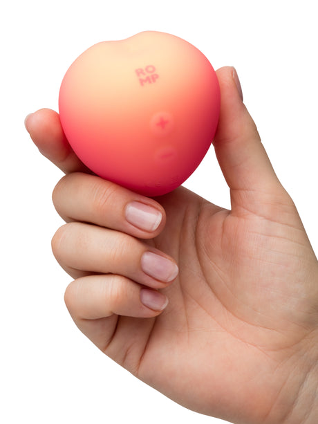 ROMP Pink Peach Pleasure Air Vibrator — 14 Intensity Levels - RM3093