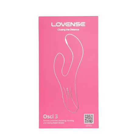 Lovense Osci 3 Rabbit Vibrator Dual Stimulator - LS0432