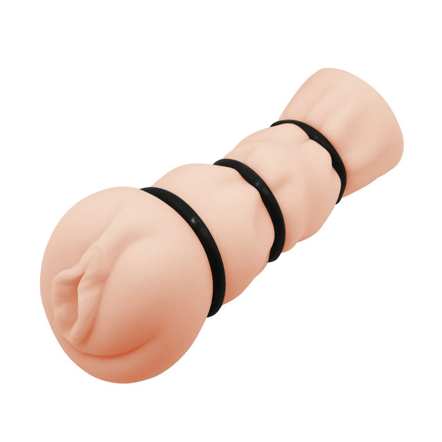 Pretty Love 3D Pocket Pussy Masturbator — White - BM-009154H