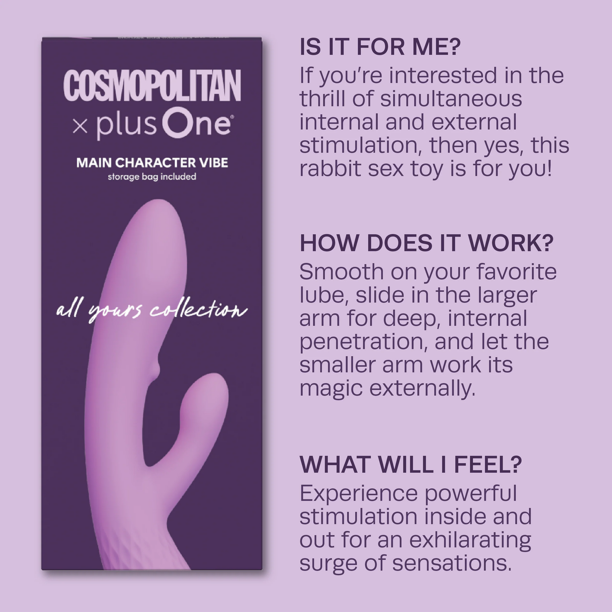 Main Character Vibe - Cosmo by plusOne