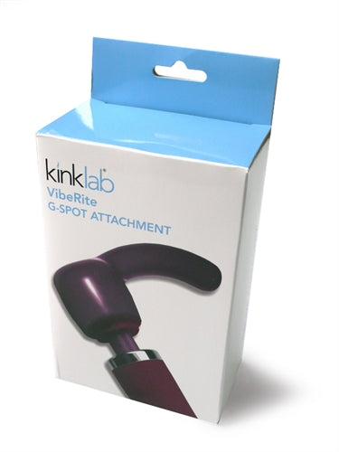 Kinklab Viberite G-Spot Attachment — Curved Vinyl Extension - KL-936