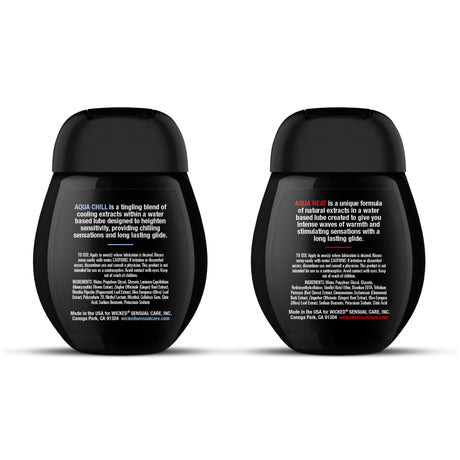 Wicked Sensation Kit Aqua Heat & Aqua Chill — 2 x 1.5 oz - WS-99220