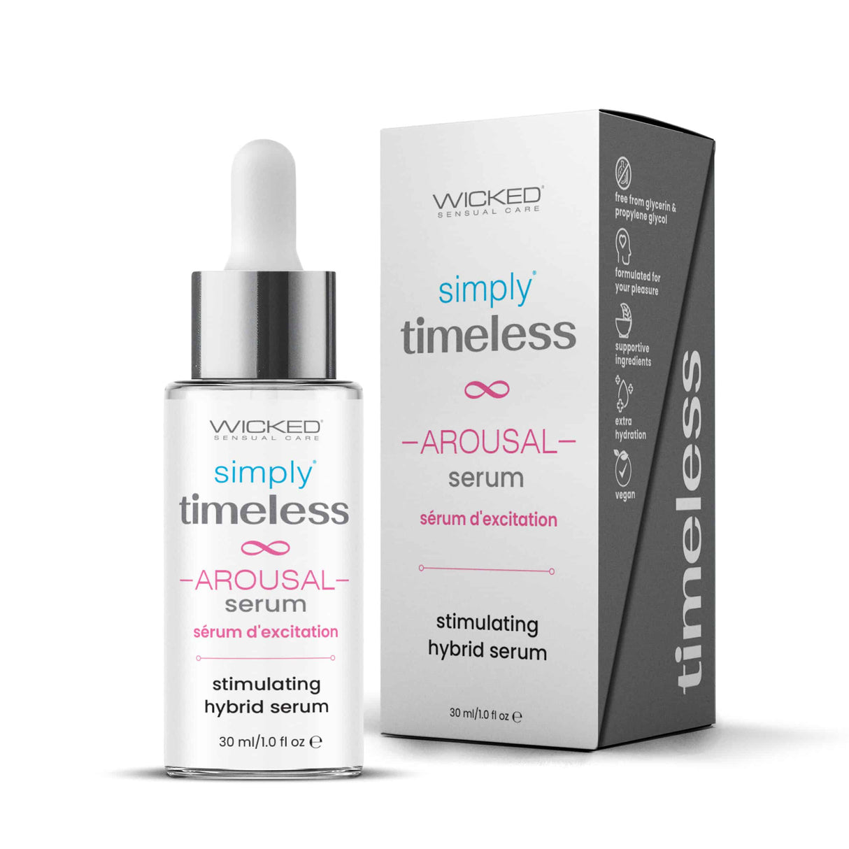 Wicked Simply Timeless Stimulating Hybrid Arousal Serum — 30 ml - WS-91321
