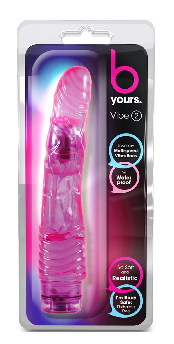 B Yours Cock Vibe #2 - Purple by Blush