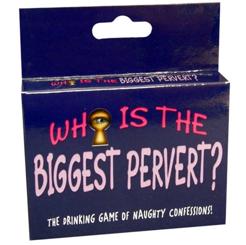 Kheper Games Who Is the Biggest Pervert? Drinking Card Game - KG-BGC103