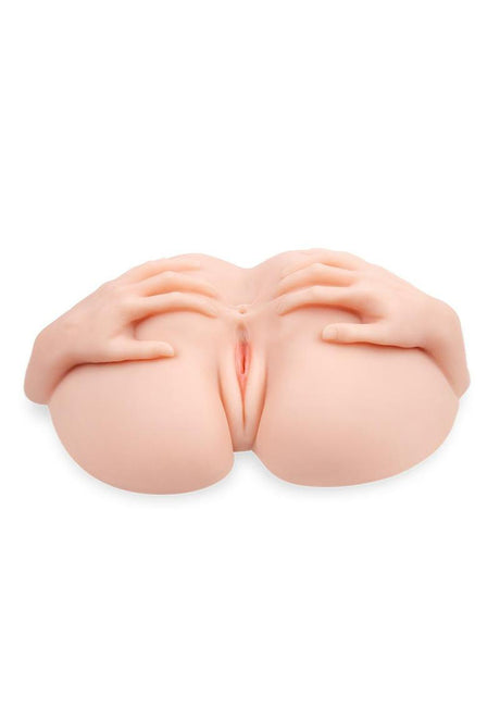 XGEN Vibrating Dual-Entry Masturbator — Light - X-ZO-3014