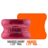 OXBALLS Squeeze Short Ballstretcher — Cherry Lips, 1.25 in - OX8560