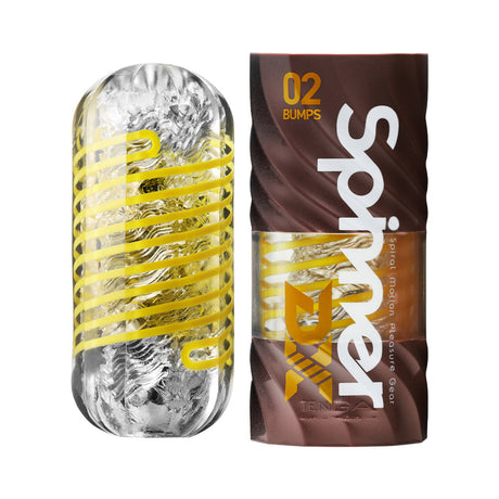 Tenga Spinner DX 02 Bumps — Male Stroker with Spinning Texture - TN512