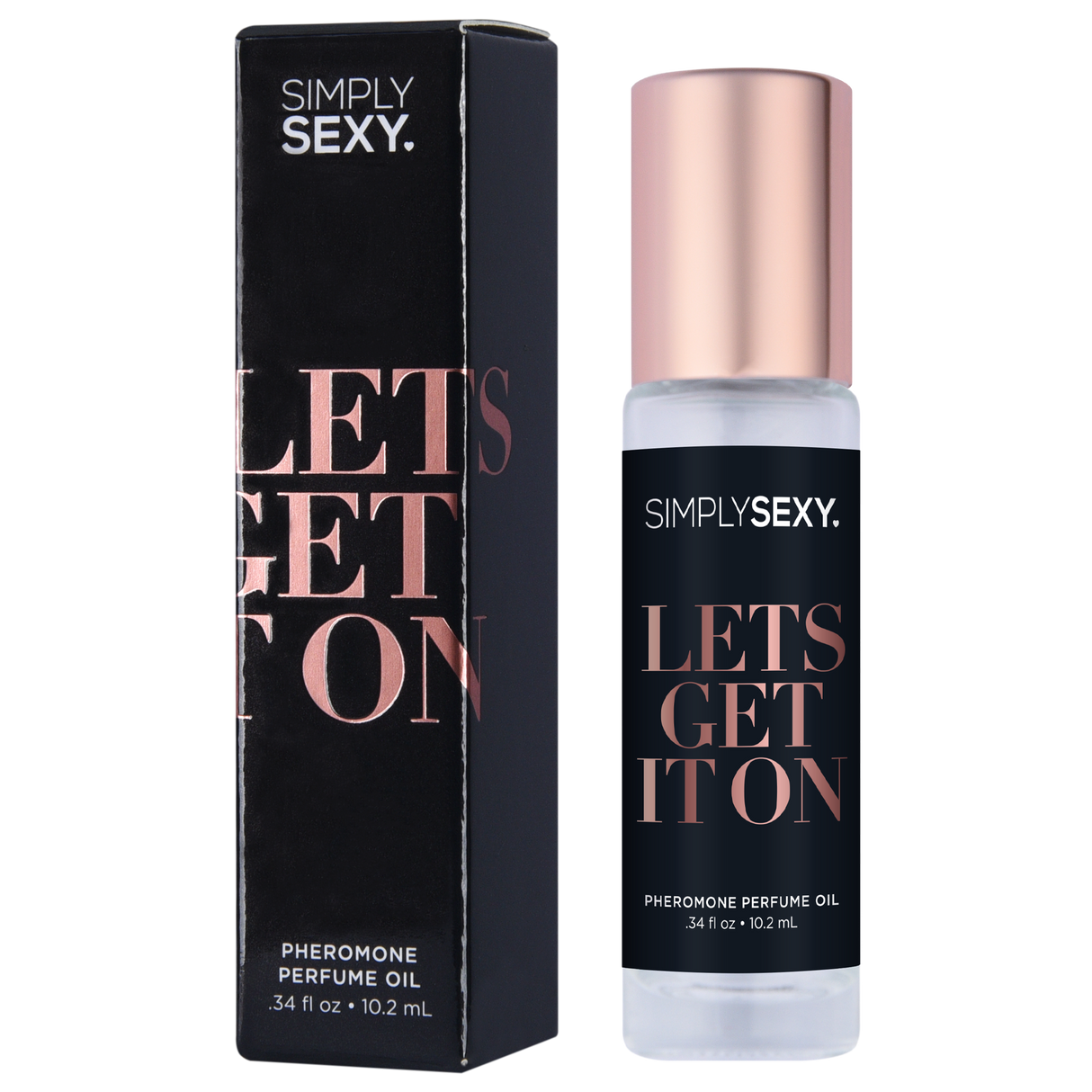 Simply Sexy Let's Get It On Pheromone Perfume Oil Roll-On, 10.2 mL - SSY4105-10