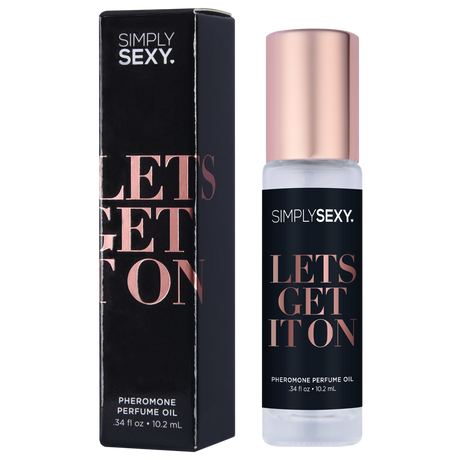 Simply Sexy Let's Get It On Pheromone Perfume Oil Roll-On, 10.2 mL - SSY4105-10