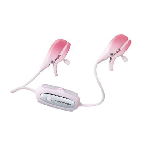 Lovense Gemini Adjustable Vibrating Nipple Clamps - LS0098