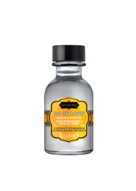 Kama Sutra Oil of Love Coconut Pineapple Foreplay Oil, 0.75 fl oz - KS12002