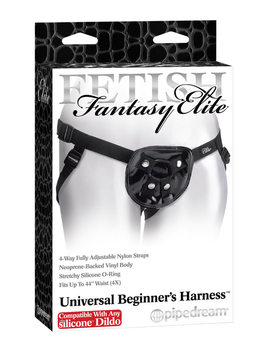 Pipedream Fetish Fantasy Elite Universal Beginners Harness — Black - PD4560-23