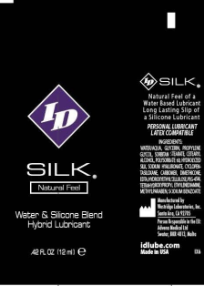 I.D. Lubricants ID Silk Water-Based Lubricant — 72×12 ml Tubes - ID-SLT-J0D
