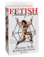 Pipedream Fantasy Web Bed Restraint with 4 Adjustable Cuffs - PD3878-00
