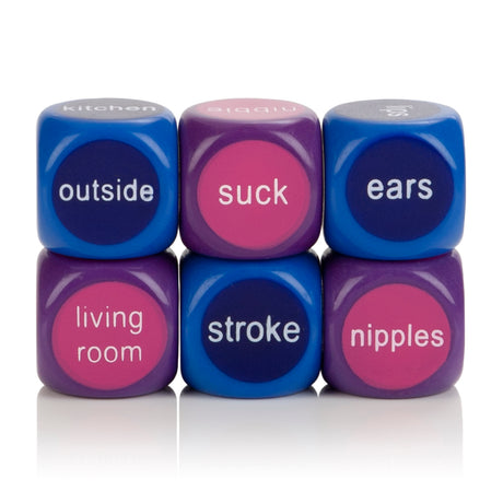 CalExotics Hot and Spicy Dice Game — Erotic Couples Game - SE2434002