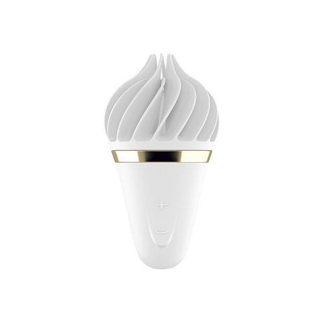 Satisfyer Sweet Treat Rotating Personal Massager, White — Rechargeable - EE73-584-0719