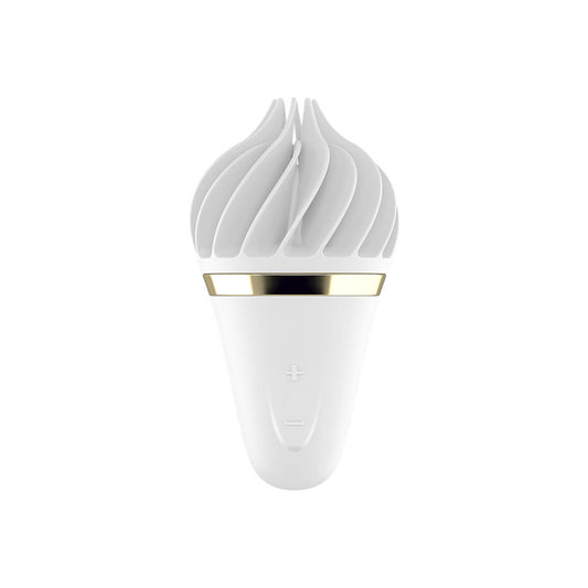 Satisfyer Sweet Treat Rotating Personal Massager, White — Rechargeable - EE73-584-0719