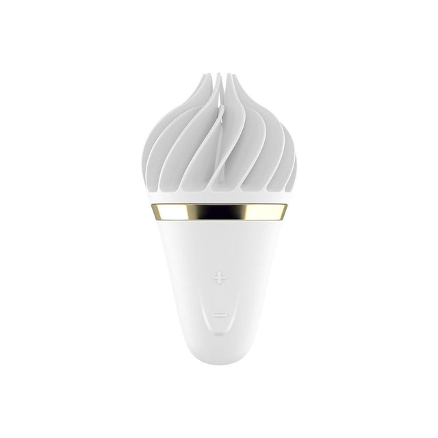 Satisfyer Sweet Treat Rotating Personal Massager, White — Rechargeable - EE73-584-0719