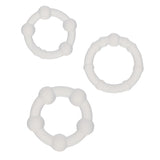 CalExotics Alpha Liquid Silicone Beaded Rings (3-Pack) - SE1491802