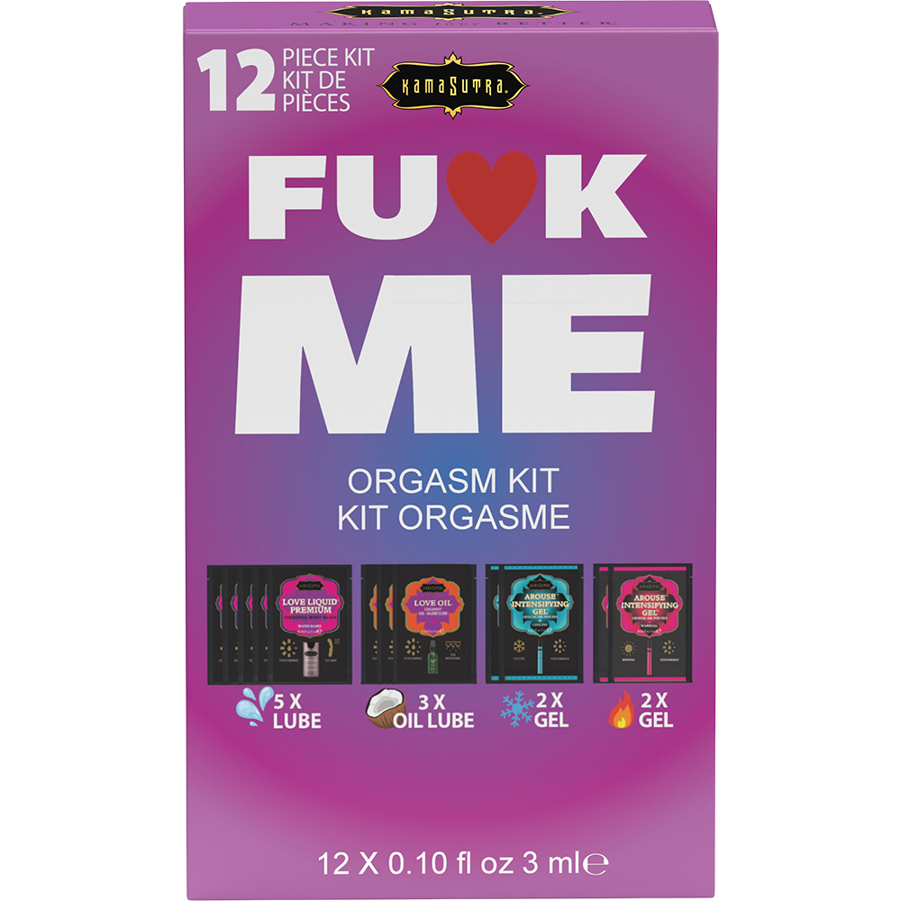 Kama Sutra Sex-To-Go Packet Set — 12-Pack Assorted Kits - KS12057
