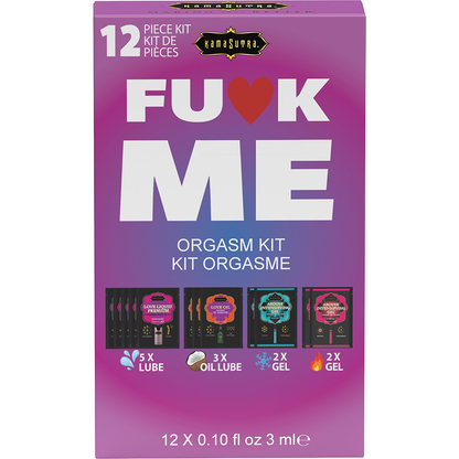 Kama Sutra Sex-To-Go Packet Set — 12-Pack Assorted Kits - KS12057