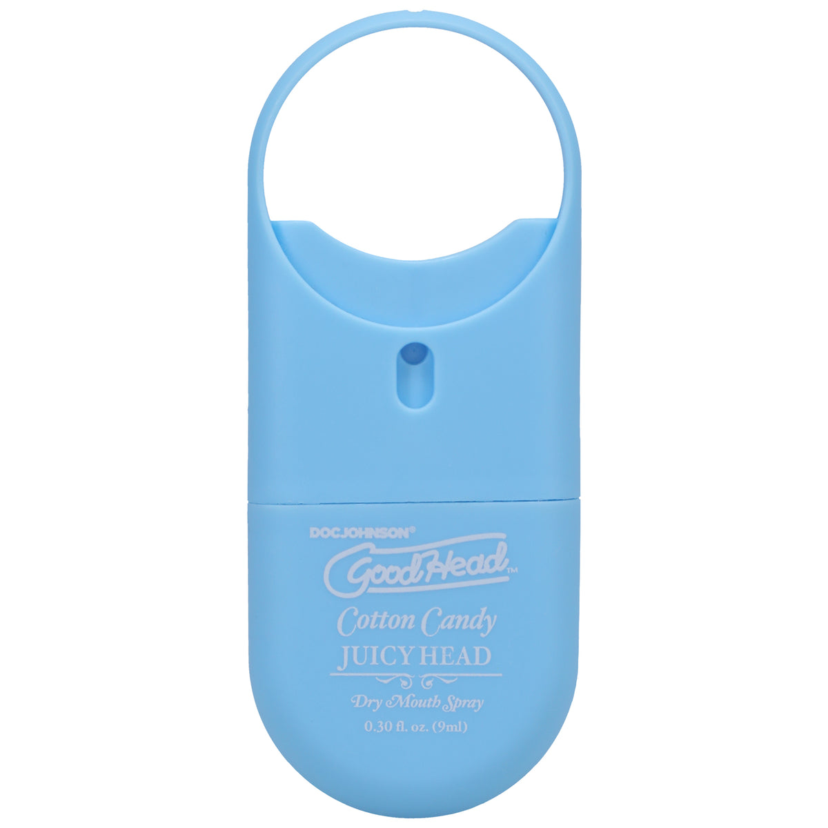 Doc Johnson GoodHead Juicy Head Dry Mouth Spray To-Go, 0.30 fl - Cotton Candy - DJ1361-27-CD