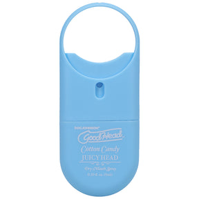 Doc Johnson GoodHead Juicy Head Dry Mouth Spray To-Go, 0.30 fl - Cotton Candy - DJ1361-27-CD