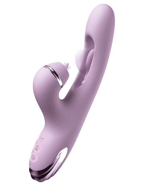 Pipedream Fantasy for Her G-Touch Pulse Pro Rabbit Vibrator — Purple - PD4984-12