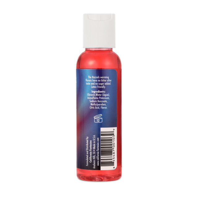 Razzels Warming Lubricant - Wild Watermelon - 4 Oz. Bottle by California Fantasies