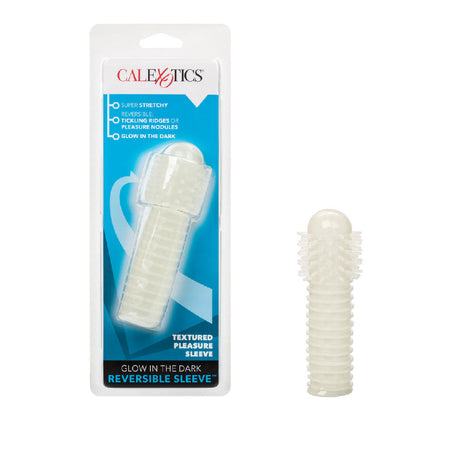 CalExotics Glow-in-the-Dark Reversible Penis Sleeve - SE1599002