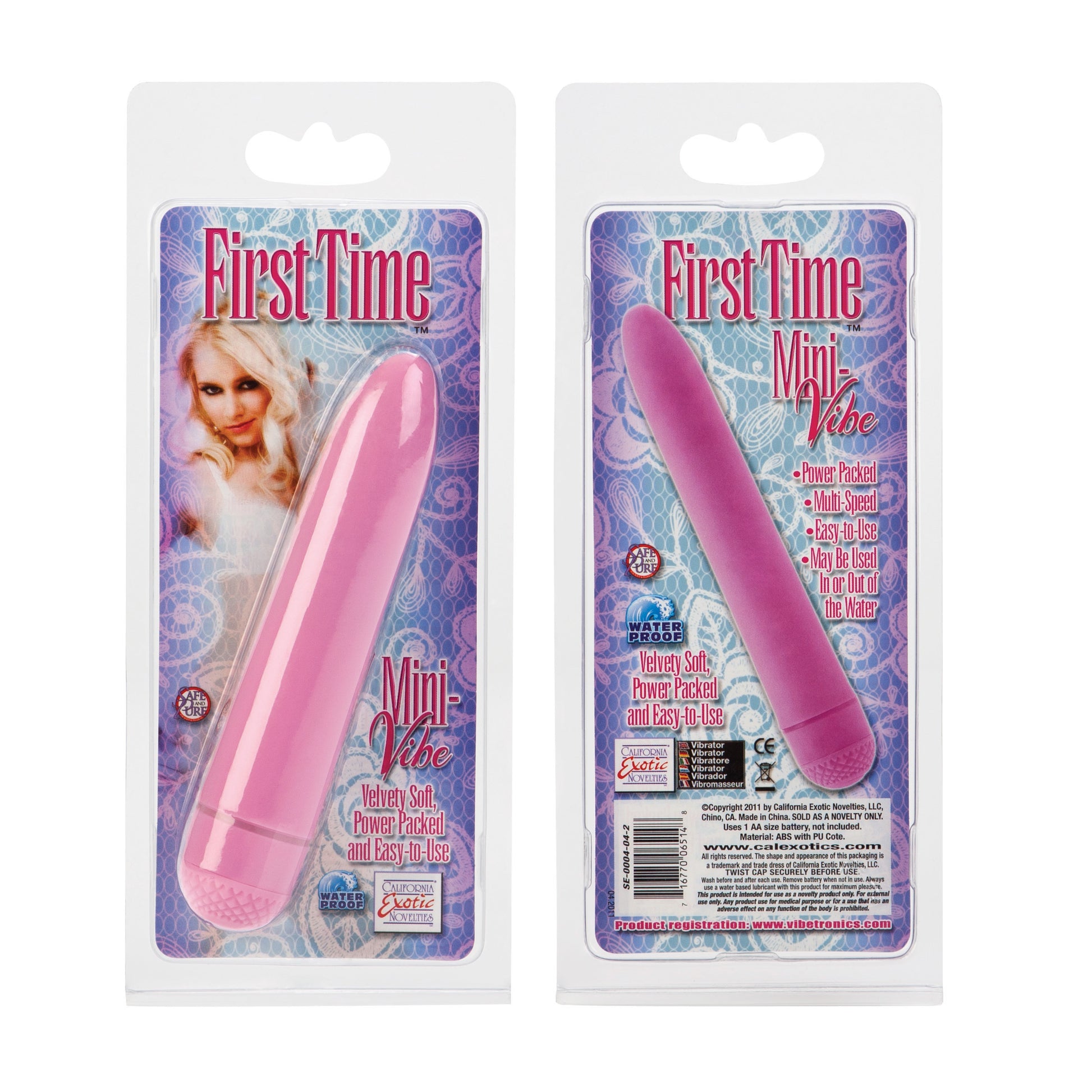 First Time Mini Vibe - Pink by CalExotics