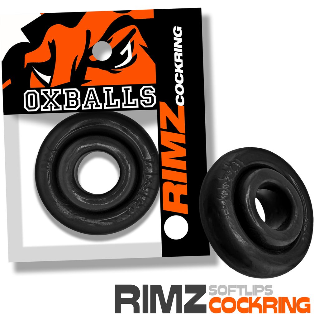 Rimz Single Ring Black by OXBALLS