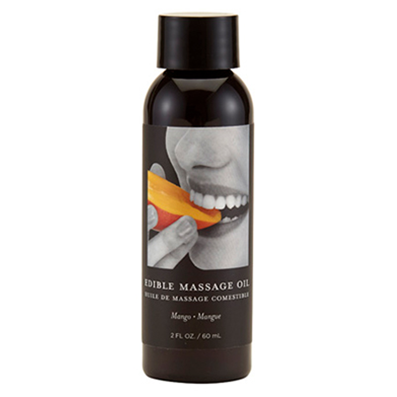Earthly Body Mango Edible Massage Oil — 2 fl oz (60 ml) - EB-MSE209