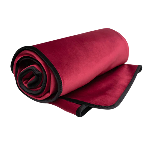 Liberator Fascinator Lush Throw — King Size Merlot Microvelvet - L0090