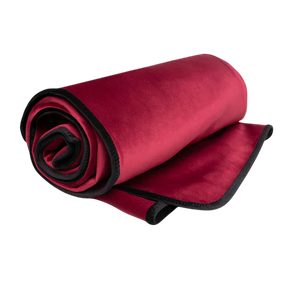 Liberator Fascinator Lush Throw — King Size Merlot Microvelvet - L0090