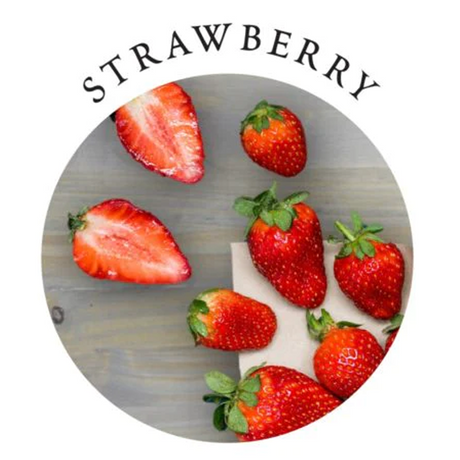 Earthly Body Strawberry Edible Massage Candle, 4 oz - EB-HSCK003