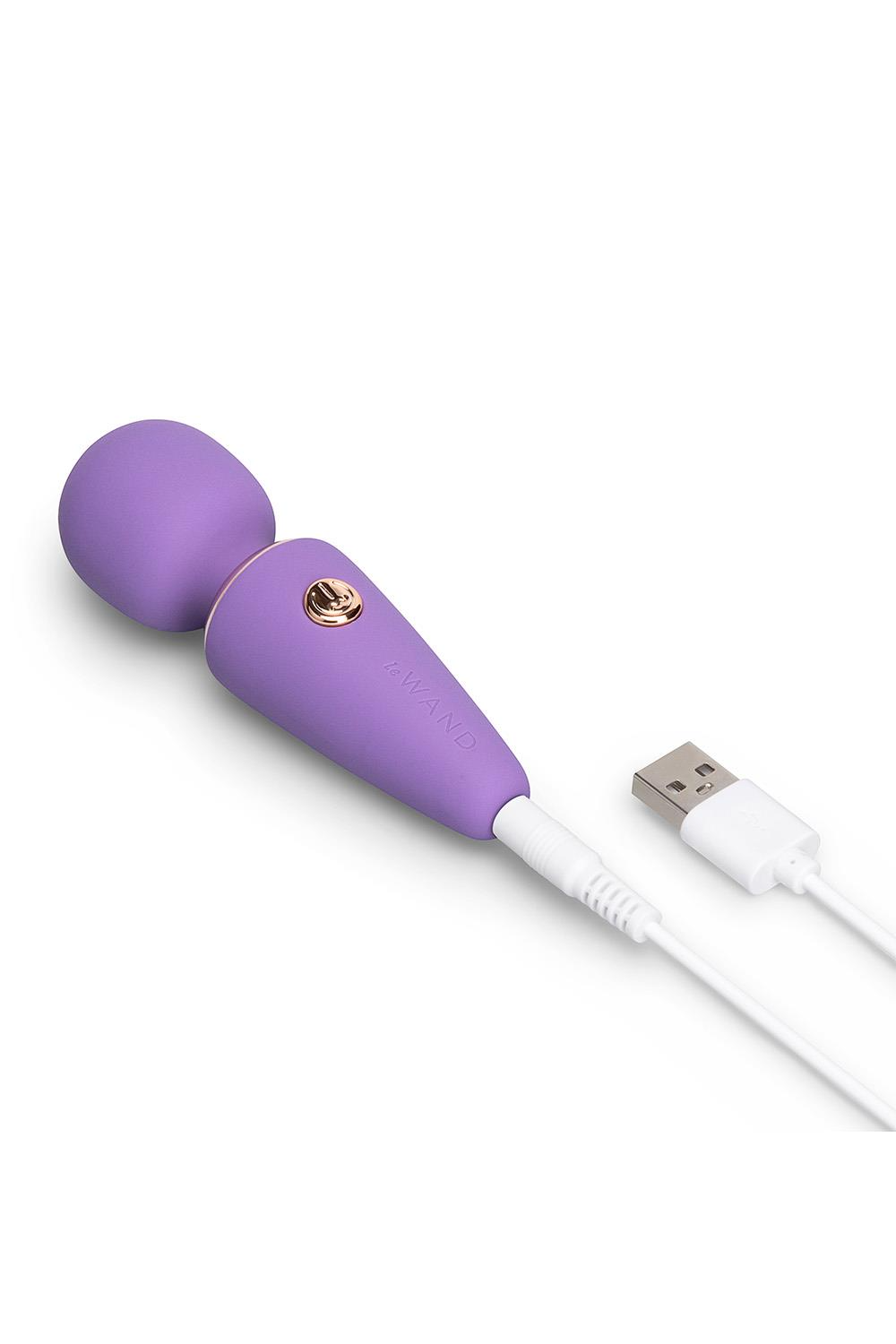 LE Wand Mini MicroWand Violet Pocket-Size Massager - LW8008