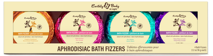 Earthly Body at Night Bath Fizzer Aphrodisiac Collection Set 4pc by Earthly Body