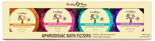 Earthly Body Aphrodisiac Bath Fizzer Set, 4-Pack - EB9854