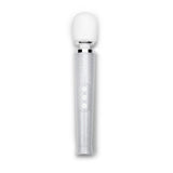LE Wand All That Glimmers Petite Wand Vibrator — White Special Edition - LW0281