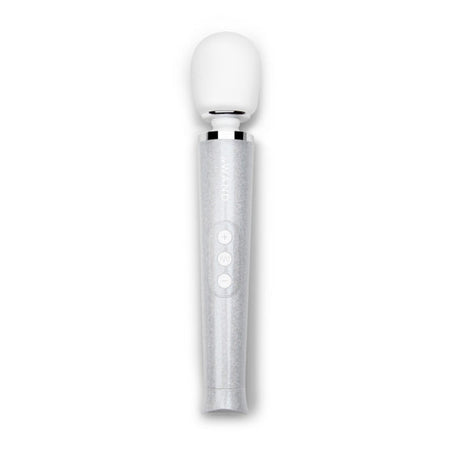 LE Wand All That Glimmers Petite Wand Vibrator — White Special Edition - LW0281